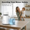 image:imageROVSUN 11 Gallon4L Water Distiller for Home Countertop Stainless Steel Interior amp BPAFree Container 750W Distilled Water Machine Water Maker Purifier Distilling Pure Water Maker 1LH GrayWhite