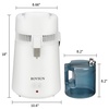 image:imageROVSUN 11 Gallon4L Water Distiller for Home Countertop Stainless Steel Interior amp BPAFree Container 750W Distilled Water Machine Water Maker Purifier Distilling Pure Water Maker 1LH GrayWhite