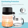 image:imageROVSUN 11 Gallon4L Water Distiller for Home Countertop Stainless Steel Interior amp BPAFree Container 750W Distilled Water Machine Water Maker Purifier Distilling Pure Water Maker 1LH GraySilver
