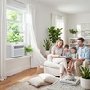 image:imageROVSUN 11000 BTU Inverter Window Air Conditioner with Heater amp WiFi Window AC Unit with Remote amp App Control Ultra Quiet Design amp Easy Install Kit Compatible with AlexaGoogle Assistant 115V60Hz11000BTUInverter115V
