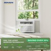 image:imageROVSUN 11000 BTU Inverter Window Air Conditioner with Heater amp WiFi Window AC Unit with Remote amp App Control Ultra Quiet Design amp Easy Install Kit Compatible with AlexaGoogle Assistant 115V60Hz8000BTUInverter115V
