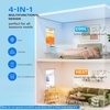image:imageROVSUN 11000 BTU Inverter Window Air Conditioner with Heater amp WiFi Window AC Unit with Remote amp App Control Ultra Quiet Design amp Easy Install Kit Compatible with AlexaGoogle Assistant 115V60Hz8000BTUInverter115V