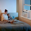 image:imageROVSUN 11000 BTU Inverter Window Air Conditioner with Heater amp WiFi Window AC Unit with Remote amp App Control Ultra Quiet Design amp Easy Install Kit Compatible with AlexaGoogle Assistant 115V60Hz18000BTU230V