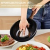 image:imageROVSUN 20 Pcs Nonstick Pots and Pans Set Cast Aluminum Kitchen Cookware Set RV Kitchen Cooking Set and Utensils PFAS PFOA amp PFOS Free Black Skillet Saute Pan Soup PotBlack