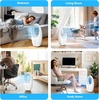 image:imageROVSUN 32inch Bladeless Tower Fan Quiet Smart Bladeless Fan for Bedroom 90Oscillating Cooling Fan with 3 Speeds 3 Modes 12H Timer Compact Tower Fan with Remote Safe Design for Home Bedroom22