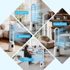 image:imageROVSUN 32inch Bladeless Tower Fan Quiet Smart Bladeless Fan for Bedroom 90Oscillating Cooling Fan with 3 Speeds 3 Modes 12H Timer Compact Tower Fan with Remote Safe Design for Home Bedroom38
