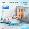 image:imageROVSUN Smart 18000BTU Window Air Conditioner with WiFi Energy Saving Window AC Unit with Remote amp App Control amp Timer Function amp Easy Install Kit for Rooms up to 1000 Square Feet 230V60Hz White6000 BTU WIFI