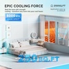 image:imageROVSUN Smart 18000BTU Window Air Conditioner with WiFi Energy Saving Window AC Unit with Remote amp App Control amp Timer Function amp Easy Install Kit for Rooms up to 1000 Square Feet 230V60Hz White6000 BTU Remote
