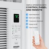 image:imageROVSUN Smart 18000BTU Window Air Conditioner with WiFi Energy Saving Window AC Unit with Remote amp App Control amp Timer Function amp Easy Install Kit for Rooms up to 1000 Square Feet 230V60Hz White5000 BTU Remote