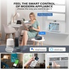image:imageROVSUN Smart 18000BTU Window Air Conditioner with WiFi Energy Saving Window AC Unit with Remote amp App Control amp Timer Function amp Easy Install Kit for Rooms up to 1000 Square Feet 230V60Hz White6000 BTU WIFI