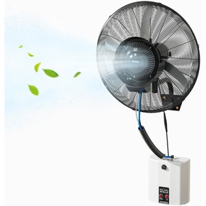 image:imageROVSUN 20 Outdoor Misting Wall Fan with Water Tank Industrial Wall Mount Mist Fan with BLDC Motor 4Speed High Velocity Waterproof Oscillating Fan Workshop Patio Greenhouse Commercial UL Listed26