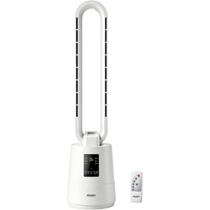 image:imageROVSUN 32inch Bladeless Tower Fan Quiet Smart Bladeless Fan for Bedroom 90Oscillating Cooling Fan with 3 Speeds 3 Modes 12H Timer Compact Tower Fan with Remote Safe Design for Home Bedroom38