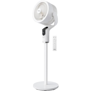 image:imageROVSUN 3in1 Standing Fan 9090Omnidirectional Oscillating Fan for Bedroom 43inch Pedestal amp Tabletop Fan with Remote Touch Control 3 Modes 8 Speeds 9H Timer and Adjustable Height WhiteWhite