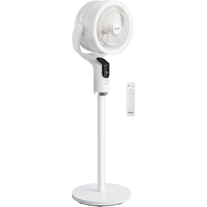 image:imageROVSUN Standing Fan for Bedroom 12090Omnidirectional Oscillating Fan 40 Air Circulator Pedestal amp Tabletop Fan with Adjustable Height Remote LED Display 3Speed and 12H Timer BlackWhite43