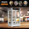 image:imageROVSUN 3Tier Commercial Food Warmer 15 Pizza Warmer Food Warmer Display with LED Adjustable Lighting Glass Door Removable Shelves Countertop Electric Food Warmer for Buffet Restaurant 110V 800W5 Tier15