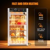 image:imageROVSUN 3Tier Commercial Food Warmer 15 Pizza Warmer Food Warmer Display with LED Adjustable Lighting Glass Door Removable Shelves Countertop Electric Food Warmer for Buffet Restaurant 110V 800W5 Tier15