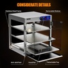 image:imageROVSUN 3Tier Commercial Food Warmer 15 Pizza Warmer Food Warmer Display with LED Adjustable Lighting Glass Door Removable Shelves Countertop Electric Food Warmer for Buffet Restaurant 110V 800W3 Tier20