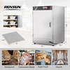 image:imageROVSUN Hot Box Food Warmer Pizza Warmer wWater Tray Removable Shelves Hot Holding Cabinet Pretzel Warmer Commercial Electric Food Warmer Countertop for Restaurant Catering 5 TierSingle Door5 TierSingle Door