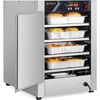 image:imageROVSUN Hot Box Food Warmer Pizza Warmer wWater Tray Removable Shelves Hot Holding Cabinet Pretzel Warmer Commercial Electric Food Warmer Countertop for Restaurant Catering 5 TierSingle Door4 TierSingle Door