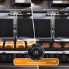 image:imageROVSUN 813 Commercial Panini Press Grill 3600W Stainless Steel Electric Countertop Sandwich Maker with Adjustable Temp 122F572F For Steak Burgers Home amp Restaurant Use 110V Silver122 x 222 x 8