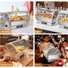 image:imageROVSUN 9 QT Electric Chafing Dishes for Buffet 3 Pack Roll Top Chafing Dish Buffet Set with Temperature Control Chafers and Buffet Warmers with Full amp Half Size Pan for Party Wedding Catering3 Pack