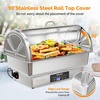 image:imageROVSUN 9 QT Electric Chafing Dishes for Buffet 3 Pack Roll Top Chafing Dish Buffet Set with Temperature Control Chafers and Buffet Warmers with Full amp Half Size Pan for Party Wedding Catering3 Pack