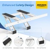 image:imageROVSUN NoDrill Window AC Bracket Heavy Duty Steel Support Bracket for Window Air Conditioner with 3Minute Quick Installation Fits Most Single amp DoubleHung Windows Holds Up to 220 lbs1 Pack