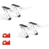 image:imageROVSUN NoDrill Window AC Bracket Heavy Duty Steel Support Bracket for Window Air Conditioner with 3Minute Quick Installation Fits Most Single amp DoubleHung Windows Holds Up to 220 lbs2 Pack