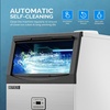 image:imageROVSUN 110LBS24H Commercial Ice Maker Machine with 50lbs Storage Bin FreestandingCountertop Ice Machine with 2 Water Inlets Ice Scoop amp Water Filter for Home Office Restaurant Bar Cafe Use
