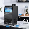 image:imageROVSUN 90LBS24H Commercial Ice Maker Machine with 11lbs Storage Bin FreestandingCountertop Ice Machine with 2 Water Inlets Ice Scoop amp Water Filter for Home Office Restaurant Bar Cafe UseBlack