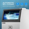 image:imageROVSUN 90LBS24H Commercial Ice Maker Machine with 11lbs Storage Bin FreestandingCountertop Ice Machine with 2 Water Inlets Ice Scoop amp Water Filter for Home Office Restaurant Bar Cafe UseSilver