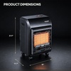 image:imageROVSUN 60000BTU Forced Air Propane Heater with 10ft Hose and Regulator18K BTU