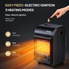 image:imageROVSUN 60000BTU Forced Air Propane Heater with 10ft Hose and Regulator18K BTU