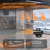image:imageROVSUN 60000BTU Forced Air Propane Heater with 10ft Hose and Regulator60K BTU